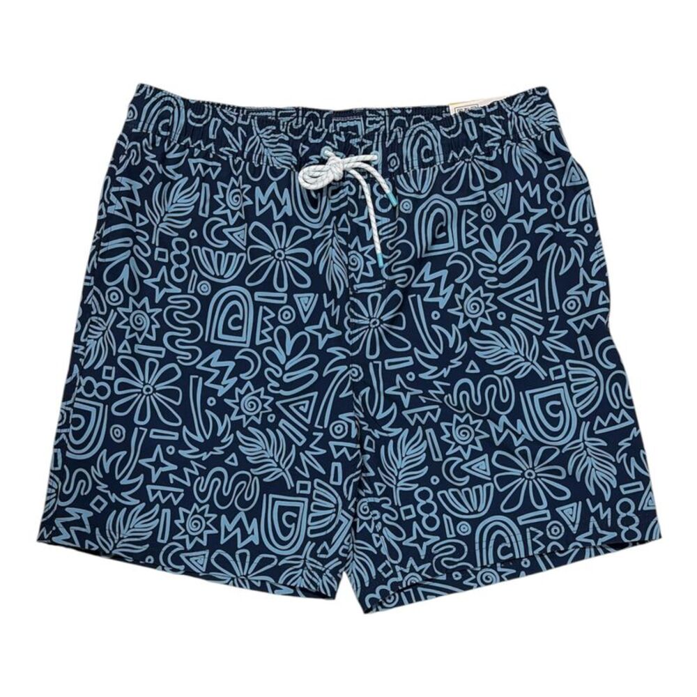 Member's Mark Mens Resort Swim Trunk, Performance Boxer Brief Liner - Outline